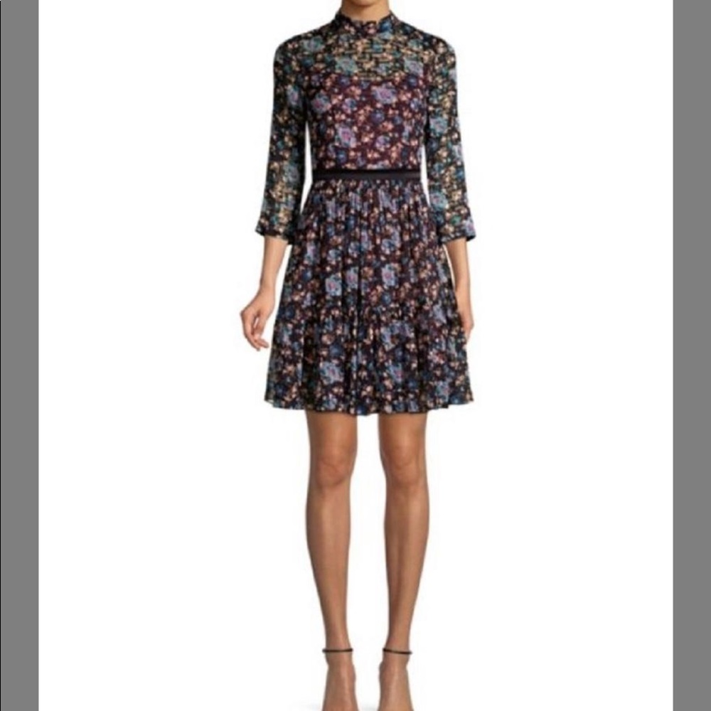 Rebecca Taylor Floral Dress size 10